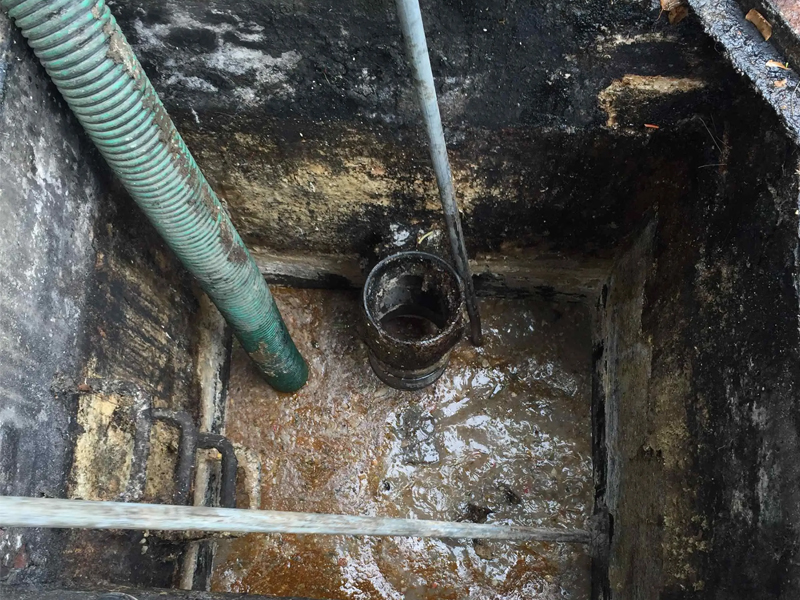 理工大隔油池清理